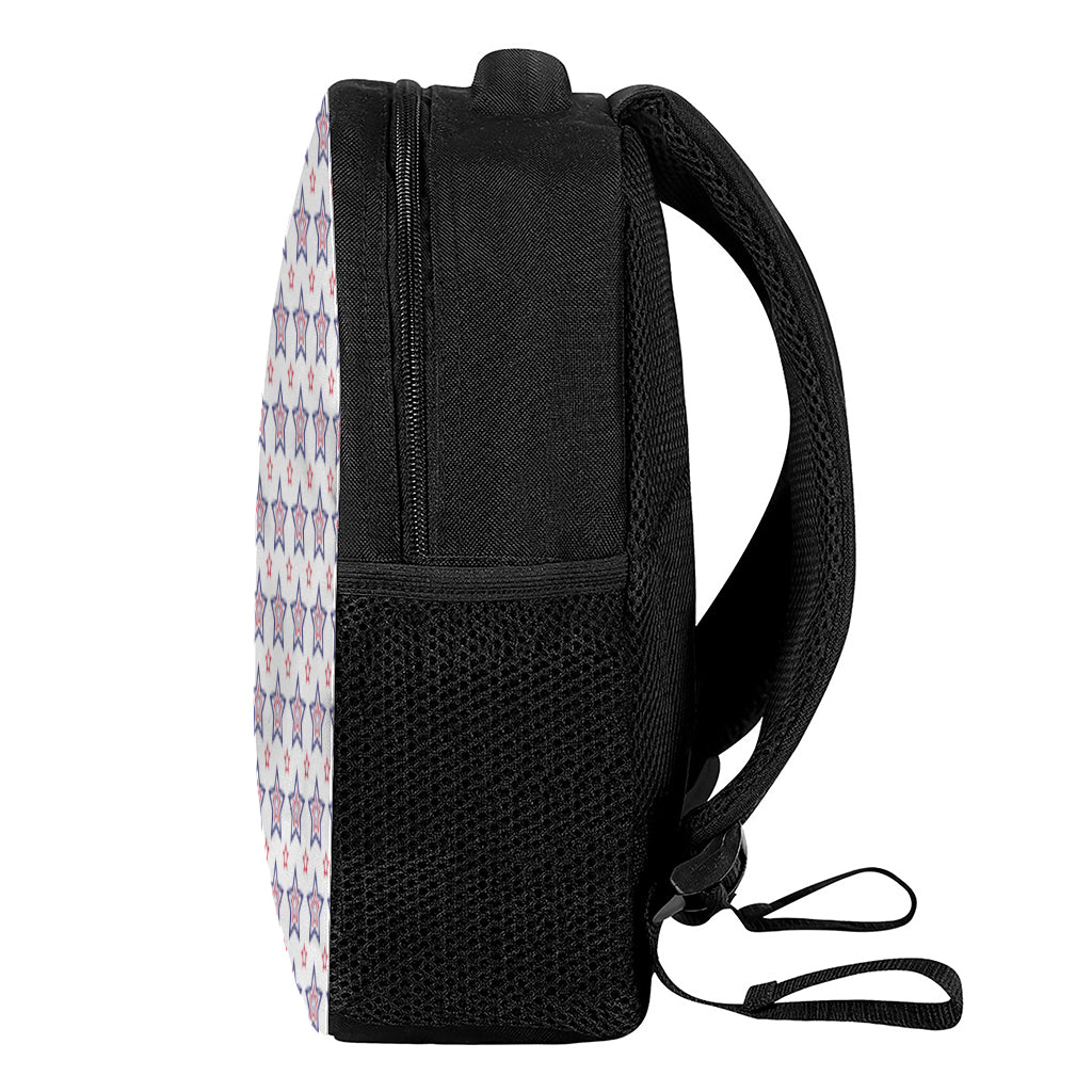4th of July USA Star Pattern Print Casual Backpack