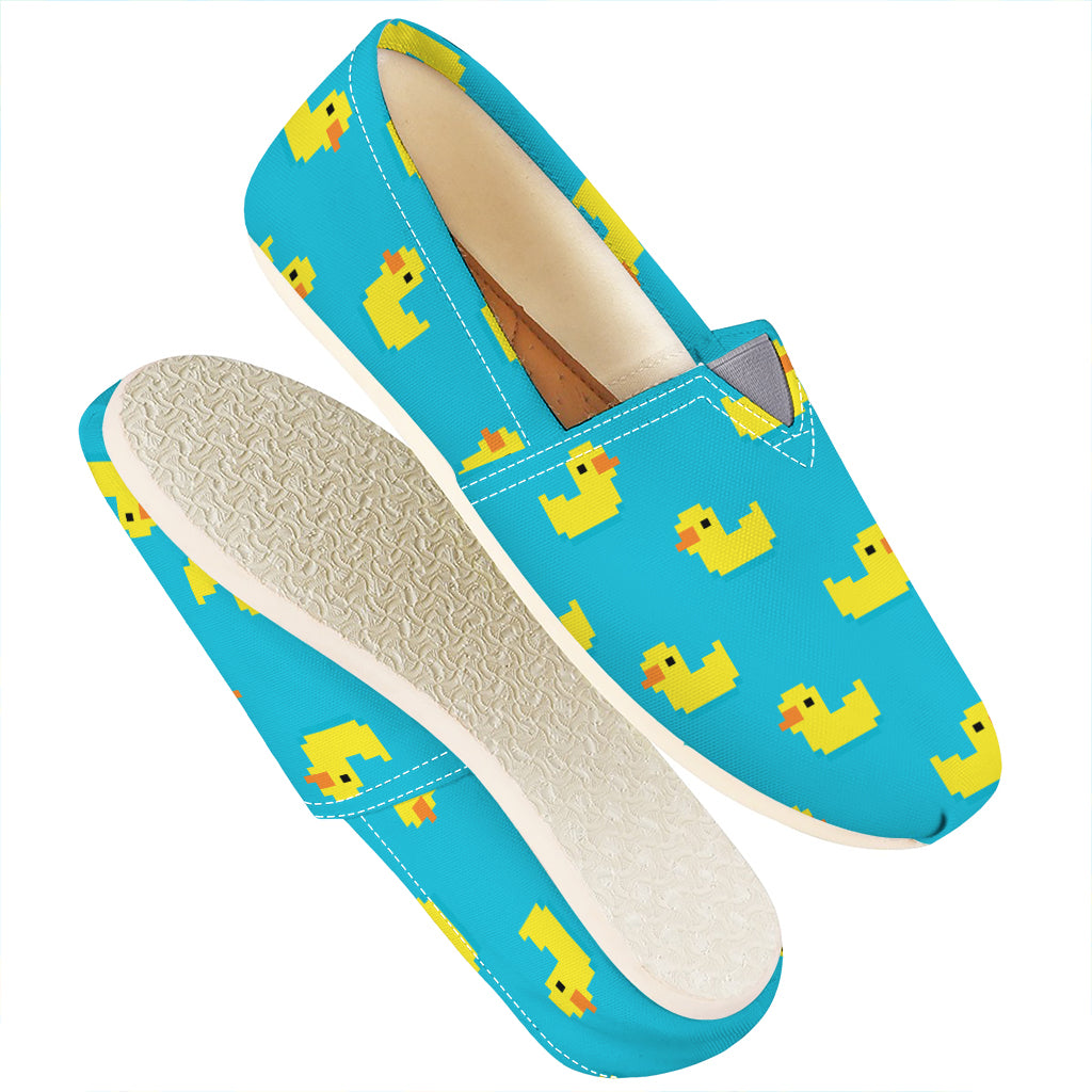 8-Bit Rubber Duck Pattern Print Casual Shoes