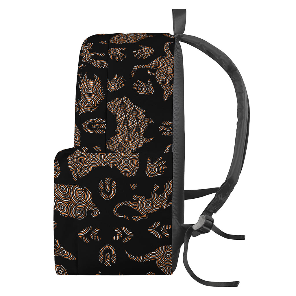 Aboriginal Australian Pattern Print Backpack