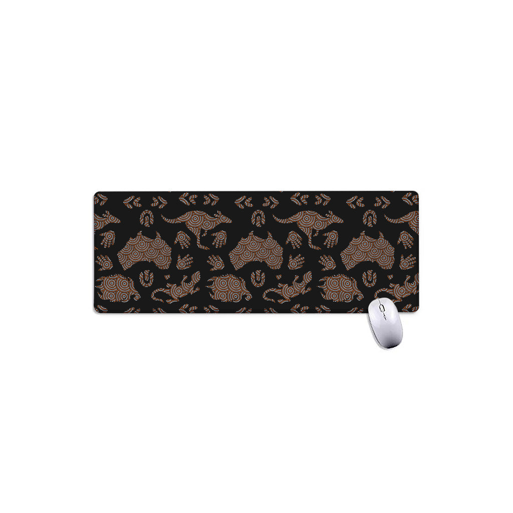 Aboriginal Australian Pattern Print Extended Mouse Pad