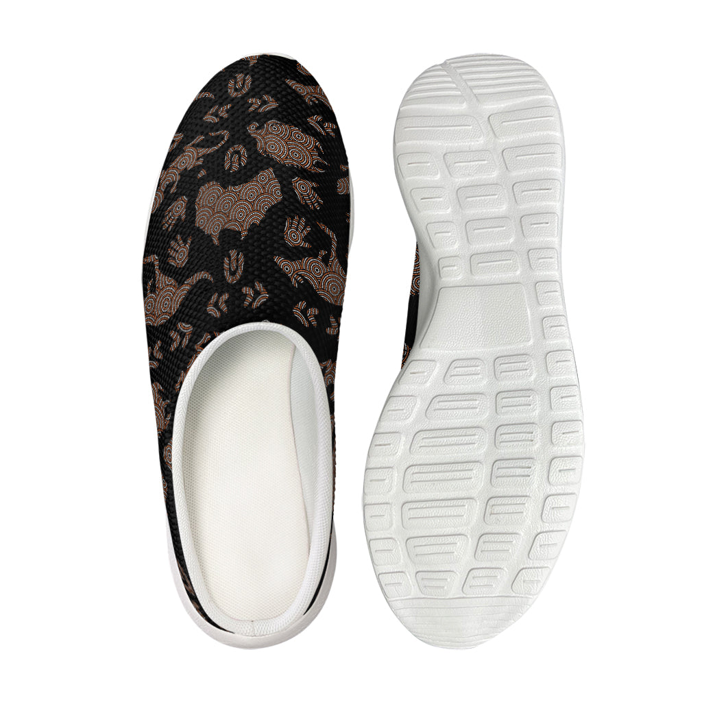 Aboriginal Australian Pattern Print Mesh Casual Shoes