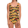 Aboriginal Kangaroo Pattern Print One Piece Swimsuit