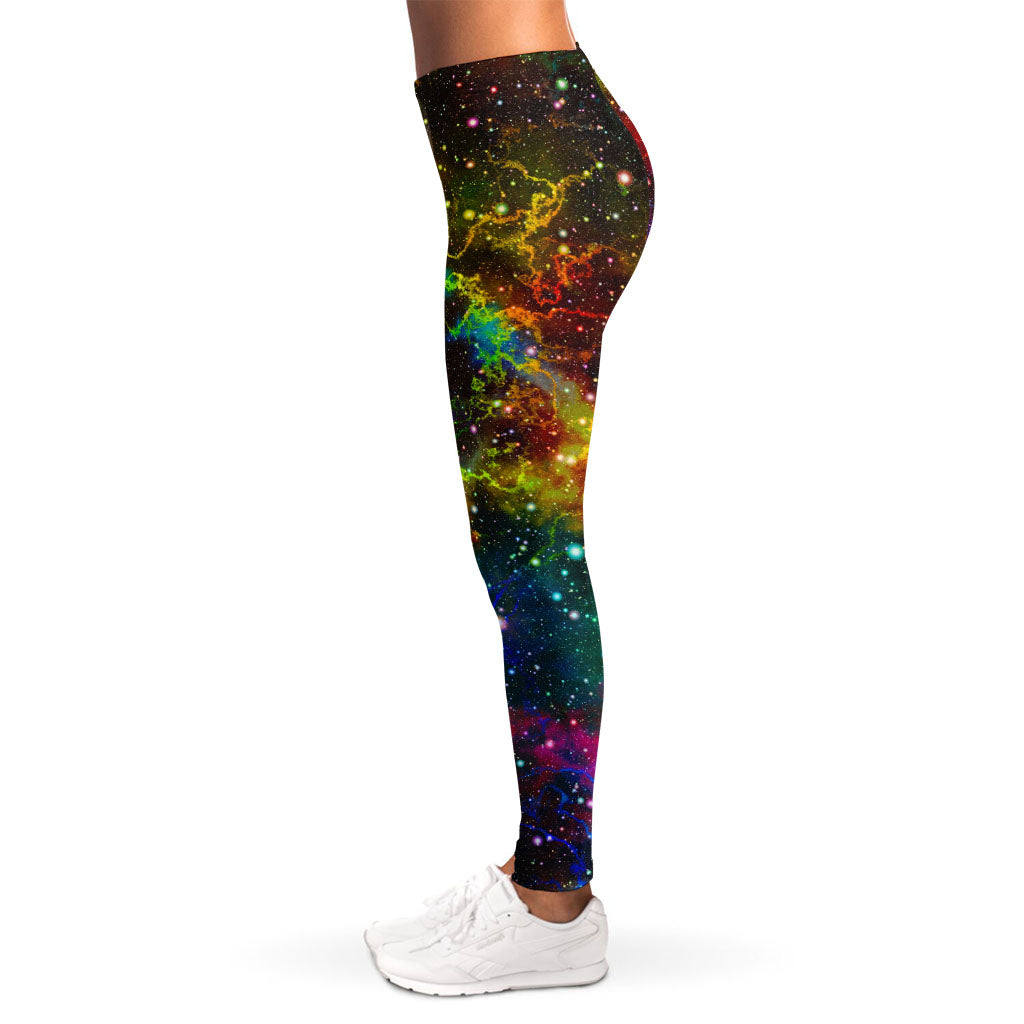 Alba Leggings - Multiverse Art Print main image 0