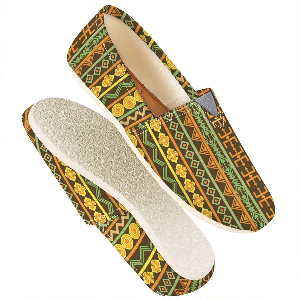 African Tribal Inspired Pattern Print Casual Shoes