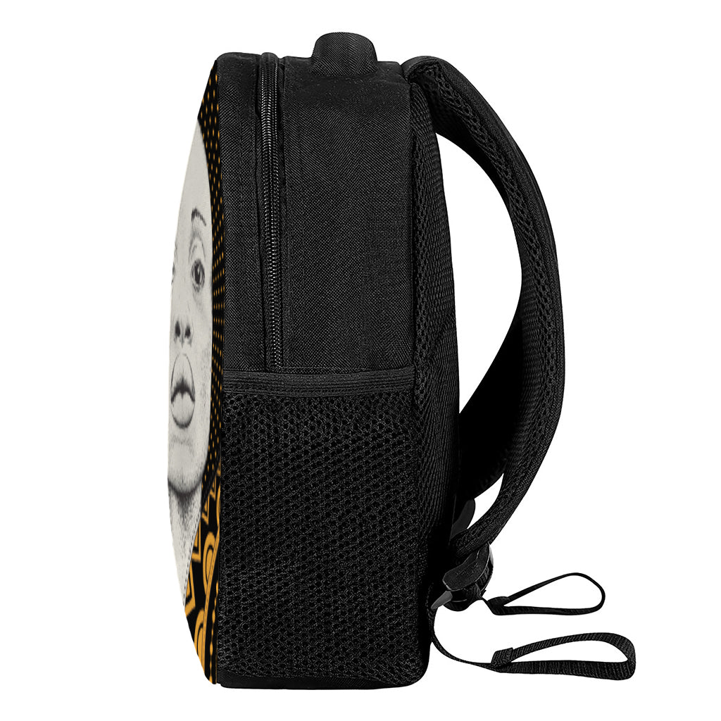 African Woman Print Casual Backpack