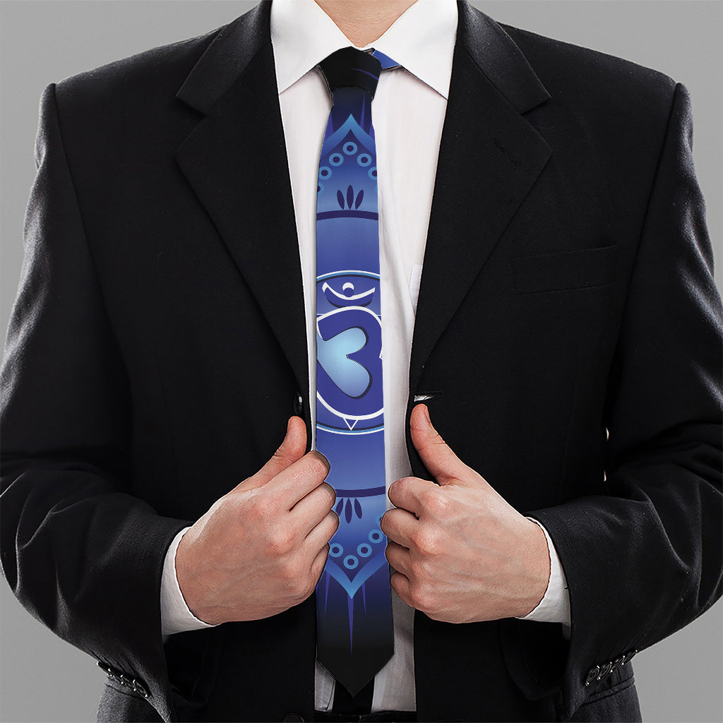 Ajna Chakra Mandala Print Necktie