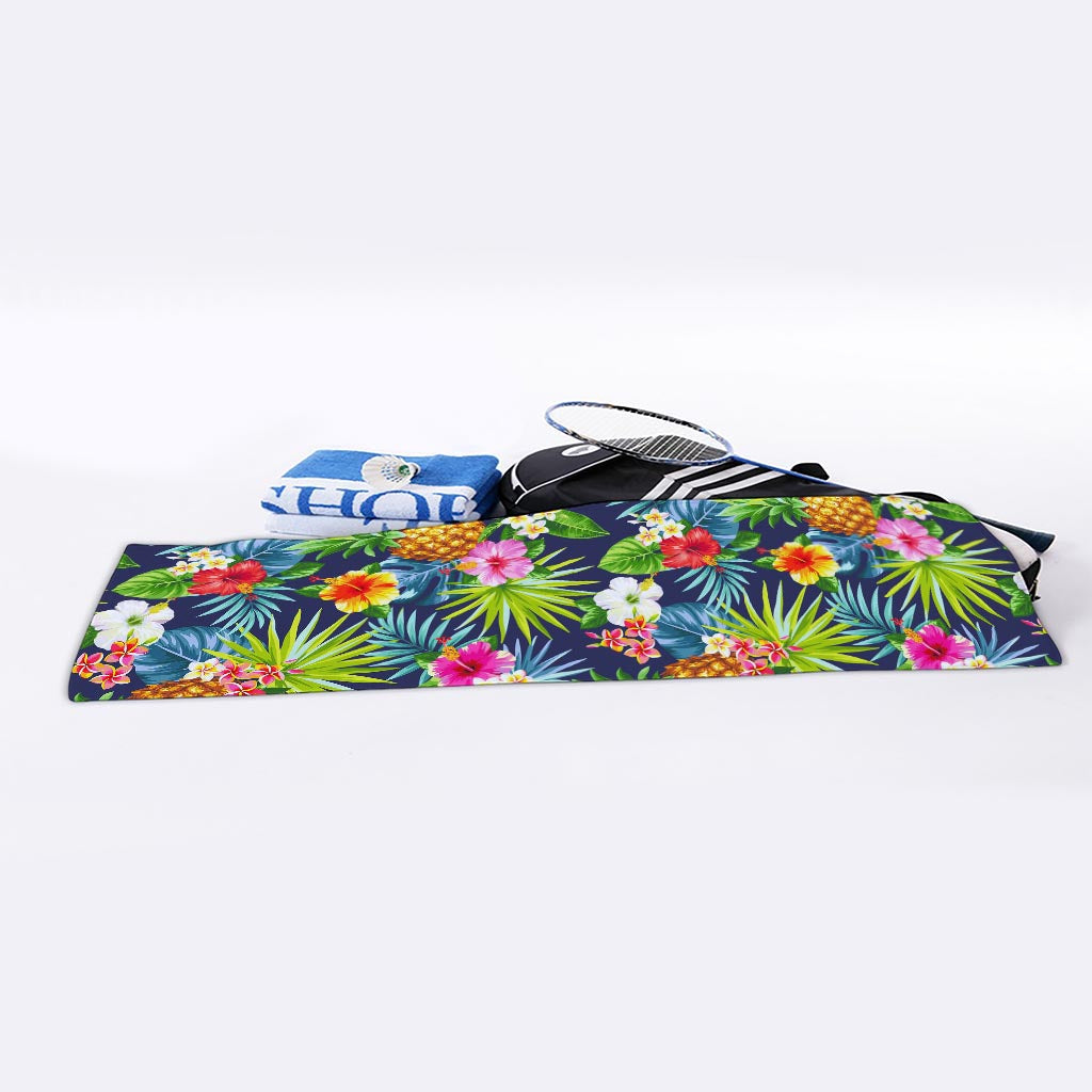 Aloha Hawaii Tropical Pattern Print Sports Towel