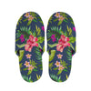 Aloha Hawaiian Flowers Pattern Print Slippers