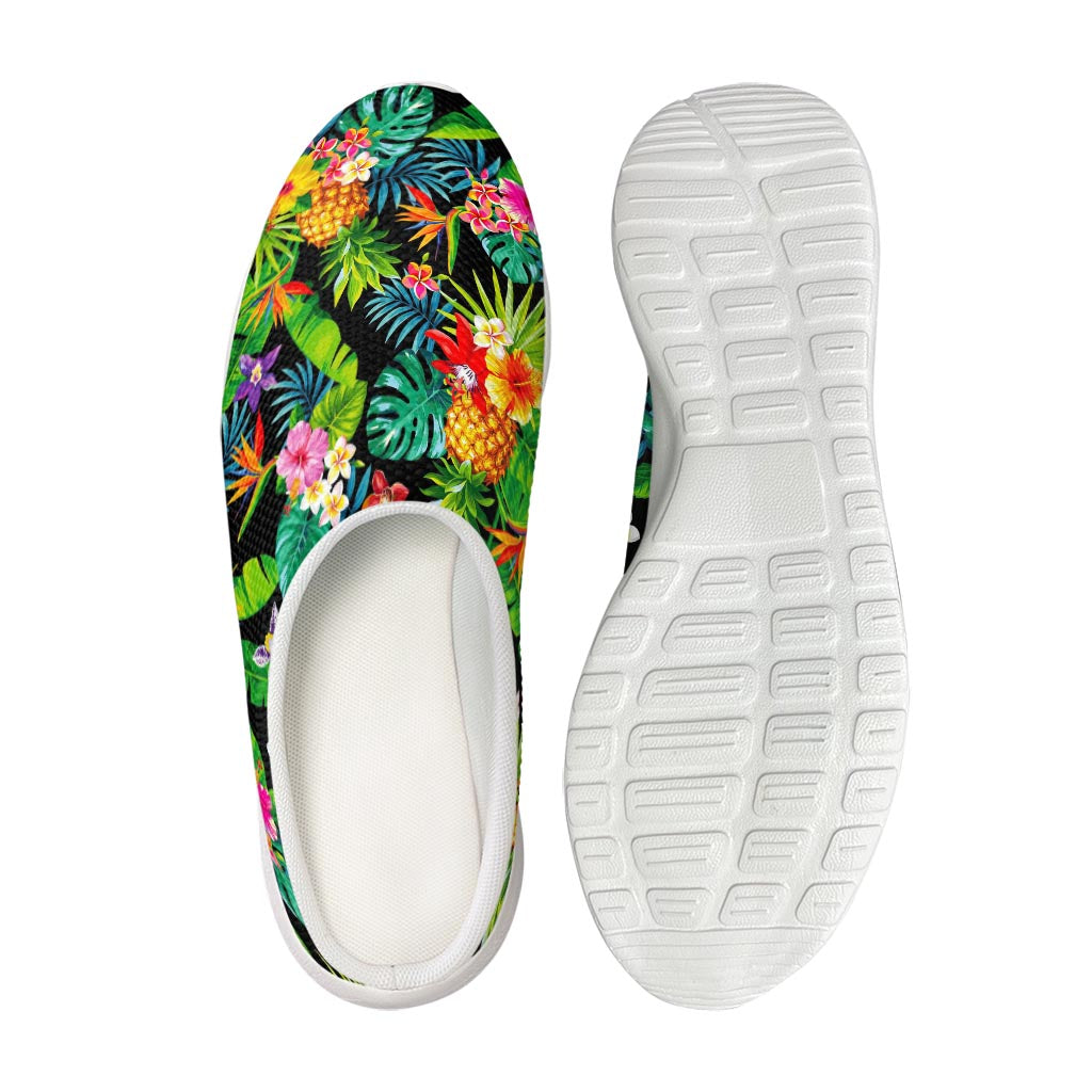 Aloha Hawaiian Tropical Pattern Print Mesh Casual Shoes