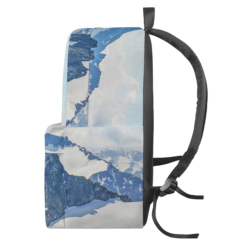 Alps Mountain Print Backpack