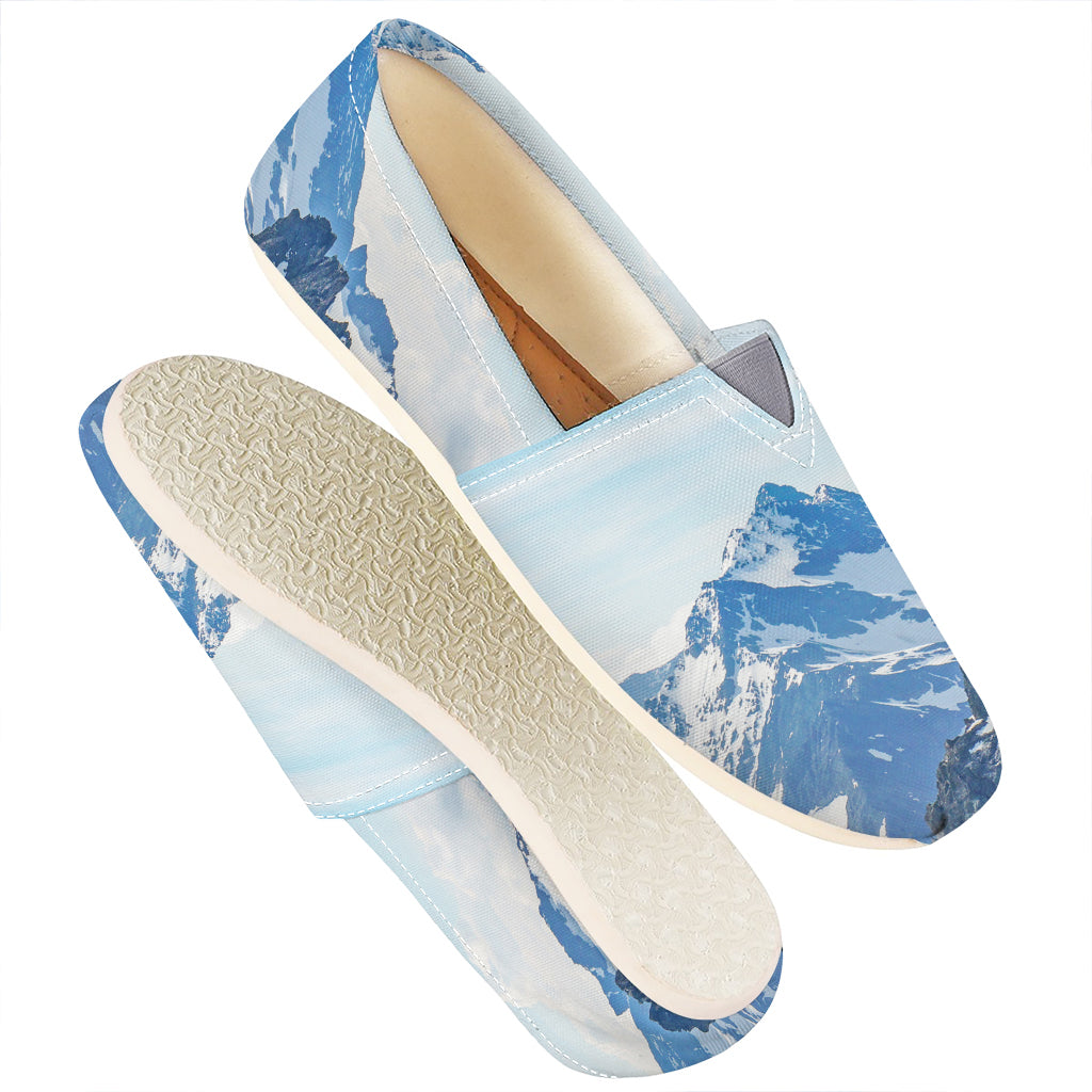 Alps Mountain Print Casual Shoes
