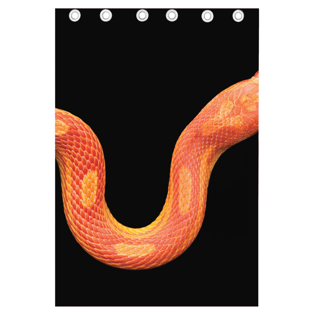 Amel Motley Corn Snake Print Curtain