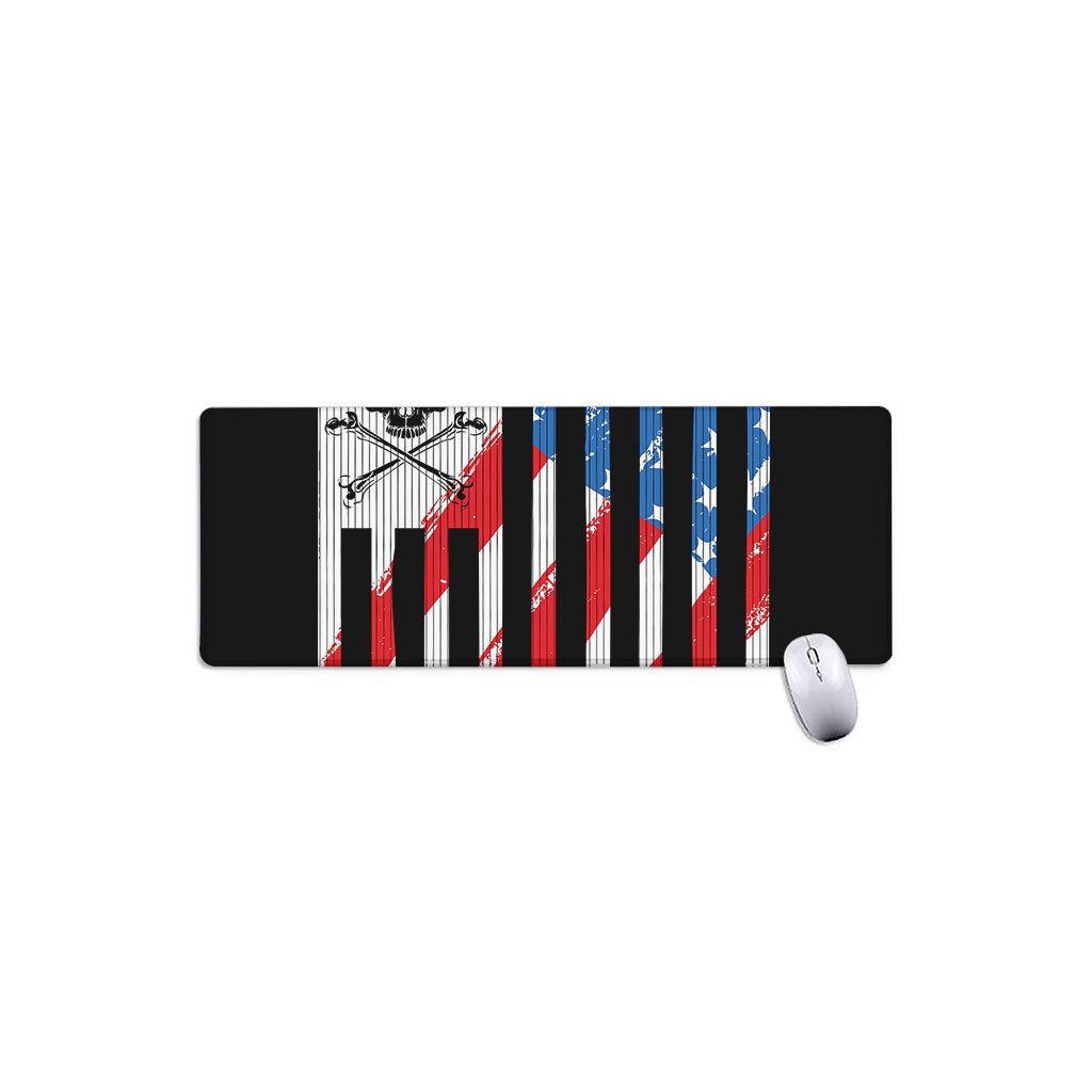 American Flag Freedom Life Print Extended Mouse Pad