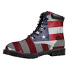 American Flag War Memorial Print Work Boots