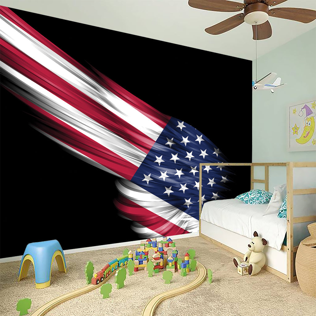 American Flag Wing Print Wall Sticker