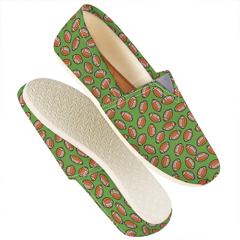 American Football Ball Pattern Print Casual Shoes