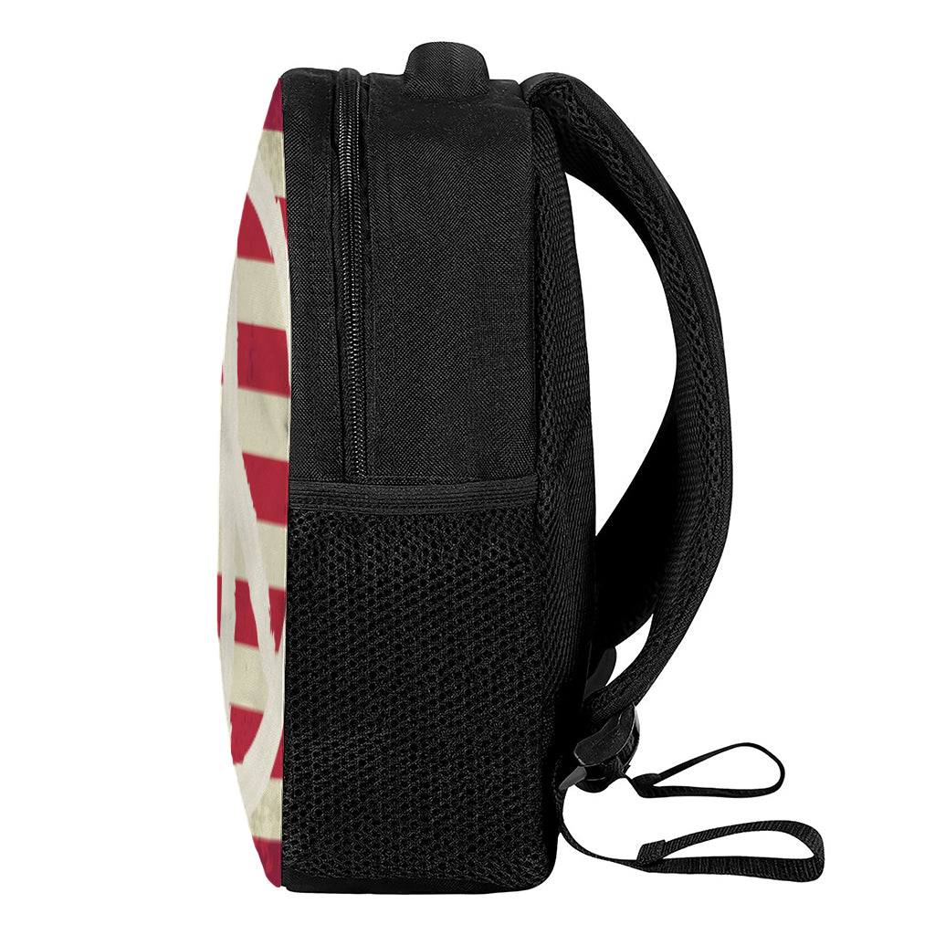 American Peace Flag Print Casual Backpack