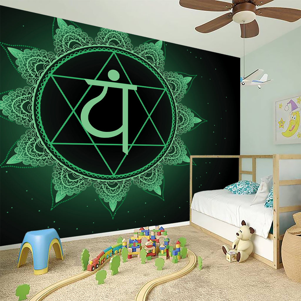 Anahata Chakra Symbol Print Wall Sticker
