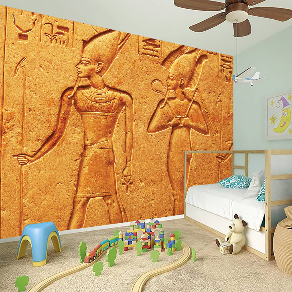 Ancient Egyptian Gods Print Wall Sticker
