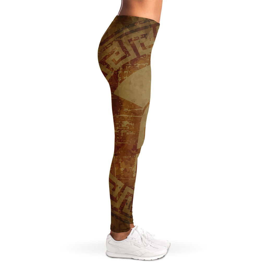 Ancient Spartan Helmet Print Women's Leggings