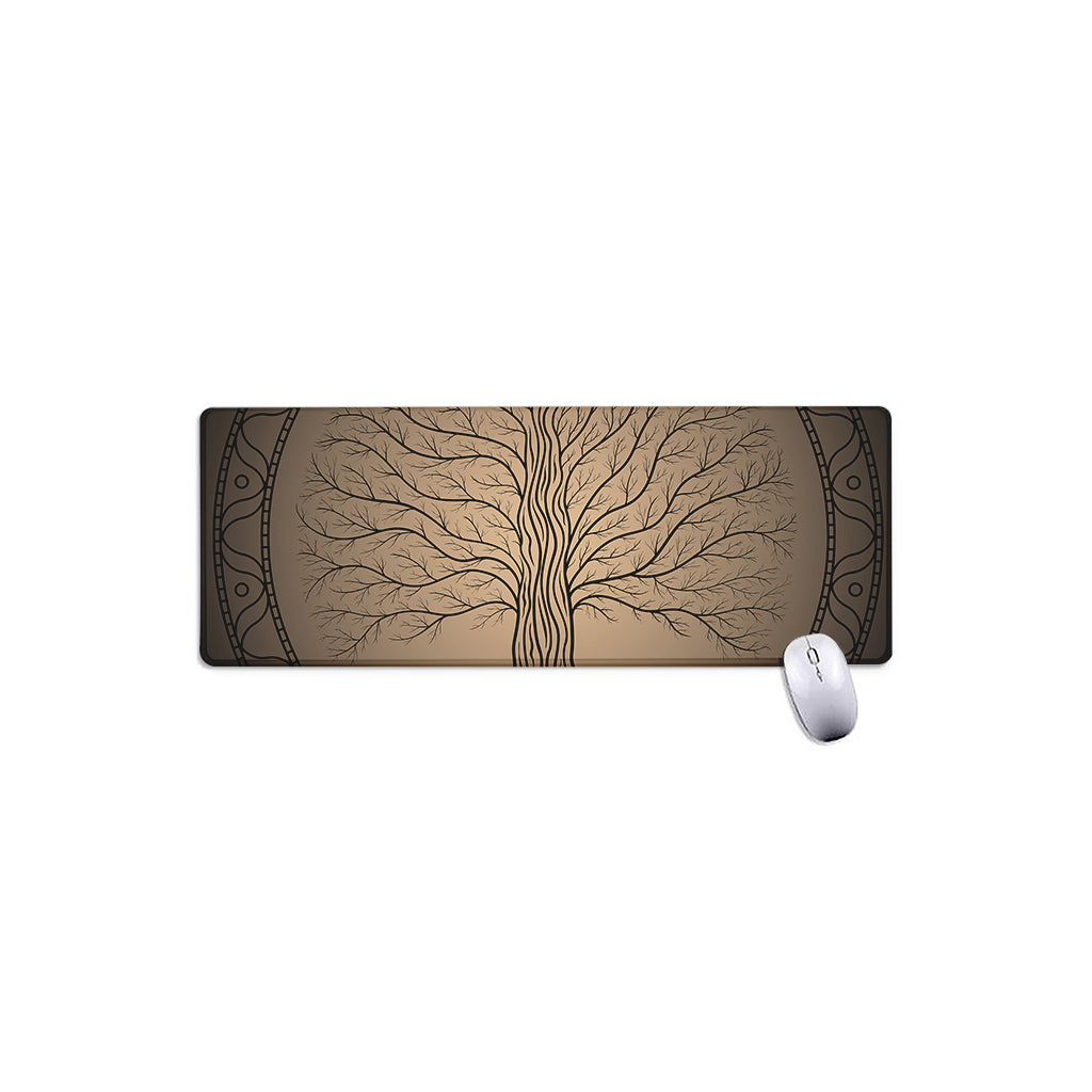 Ancient Yggdrasil Tree Print Extended Mouse Pad