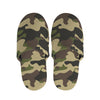 Army Green Camouflage Print Slippers