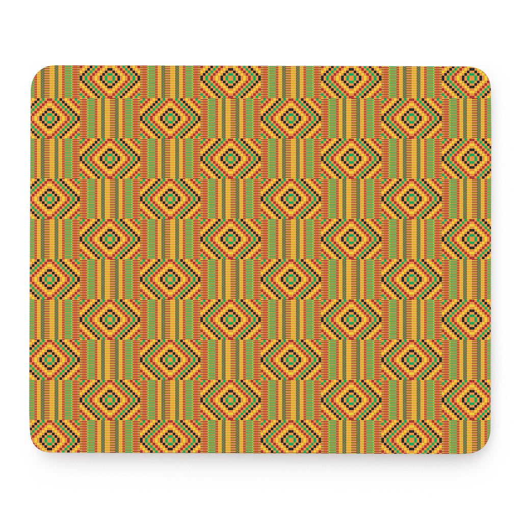 Ashanti Kente Pattern Print Mouse Pad