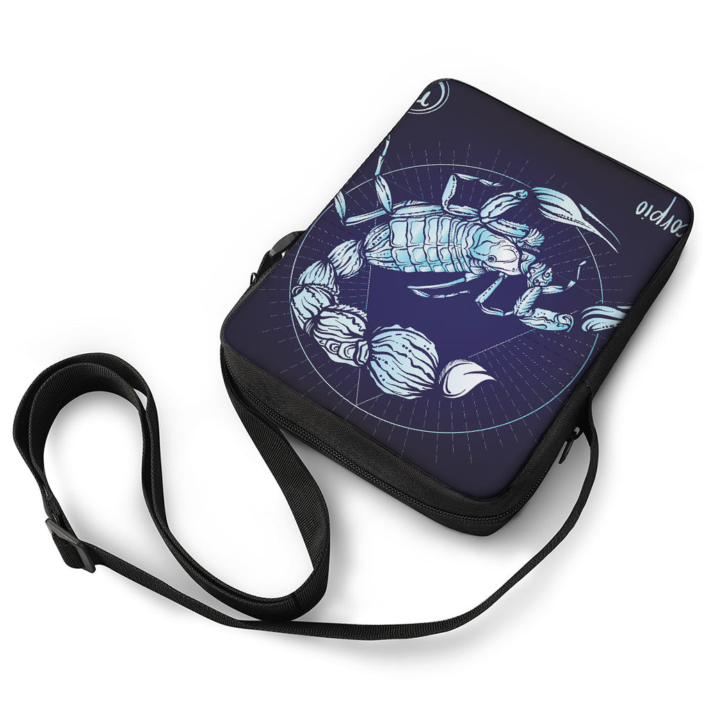 Astrological Scorpio Sign Print Rectangular Crossbody Bag