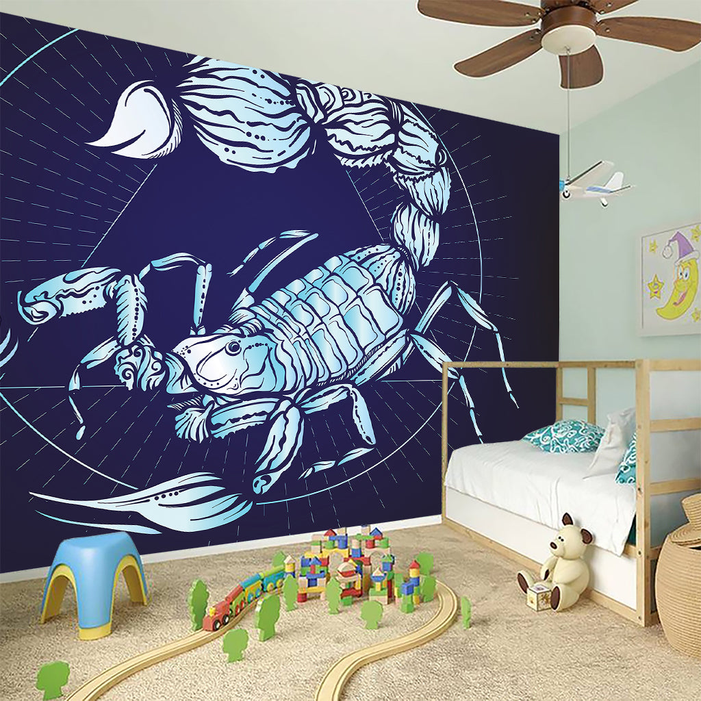Astrological Scorpio Sign Print Wall Sticker