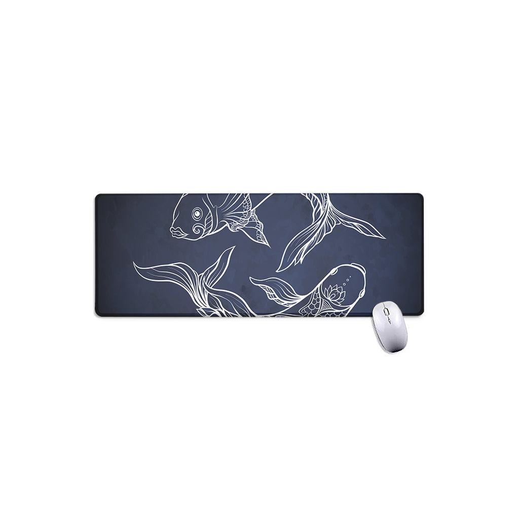 Astrology Pisces Sign Print Extended Mouse Pad