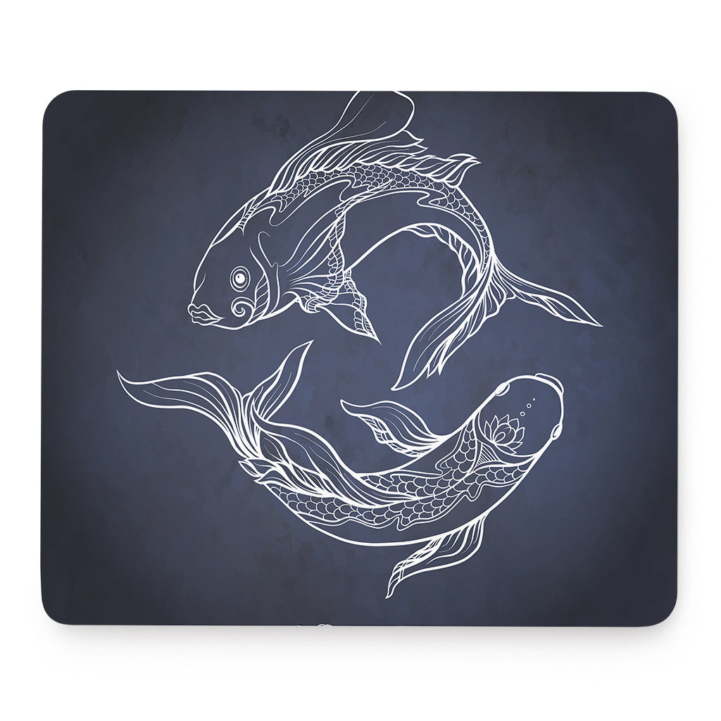 Astrology Pisces Sign Print Mouse Pad