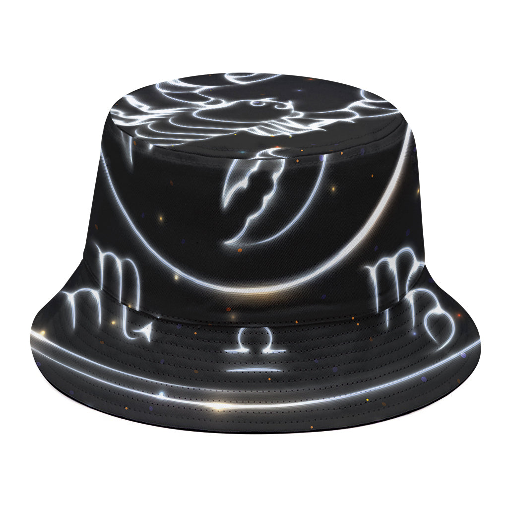 Astrology Scorpio Sign Print Bucket Hat
