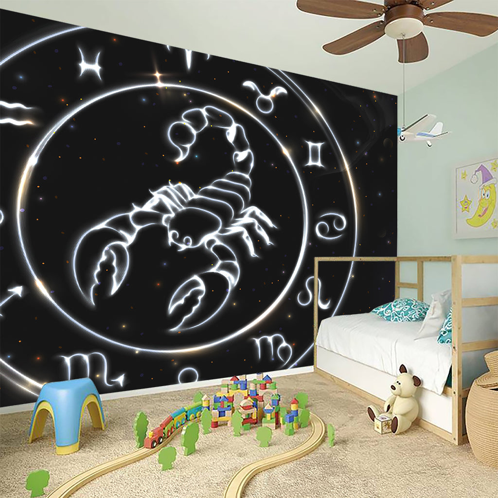 Astrology Scorpio Sign Print Wall Sticker