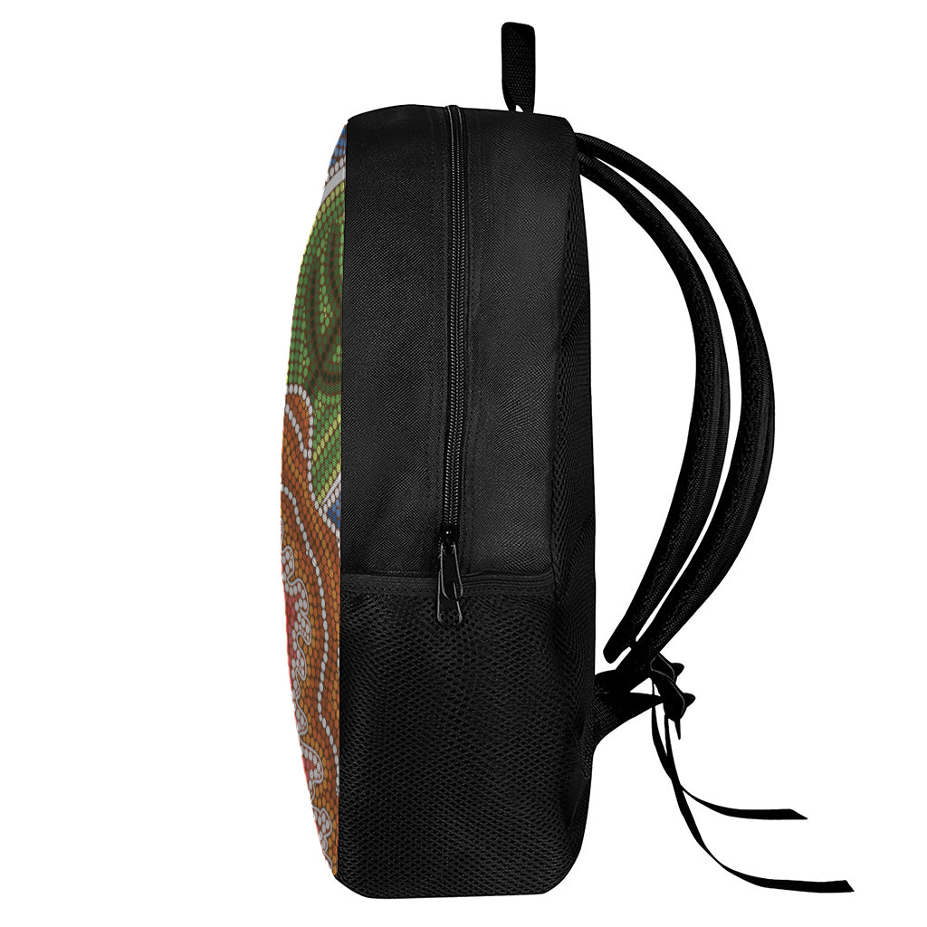 Australian Aboriginal Art Print 17 Inch Backpack