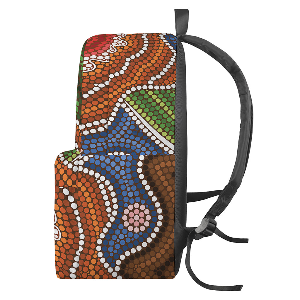 Australian Aboriginal Art Print Backpack