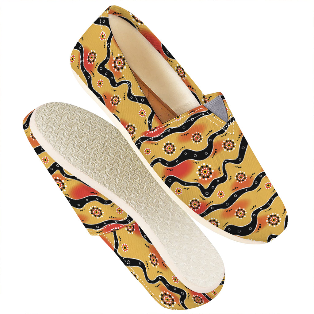 Australian Aboriginal Pattern Print Casual Shoes