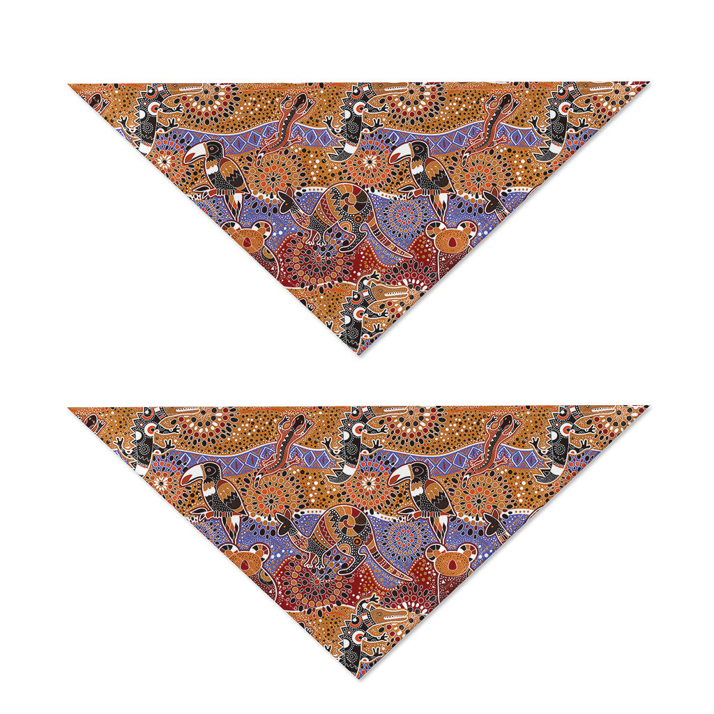 Australian Animals Pattern Print Dog Bandana