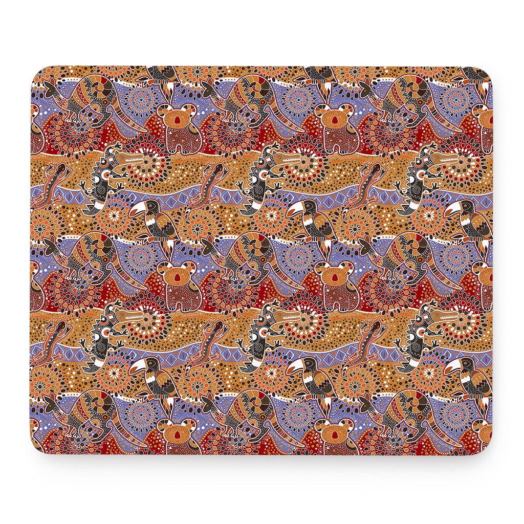Australian Animals Pattern Print Mouse Pad