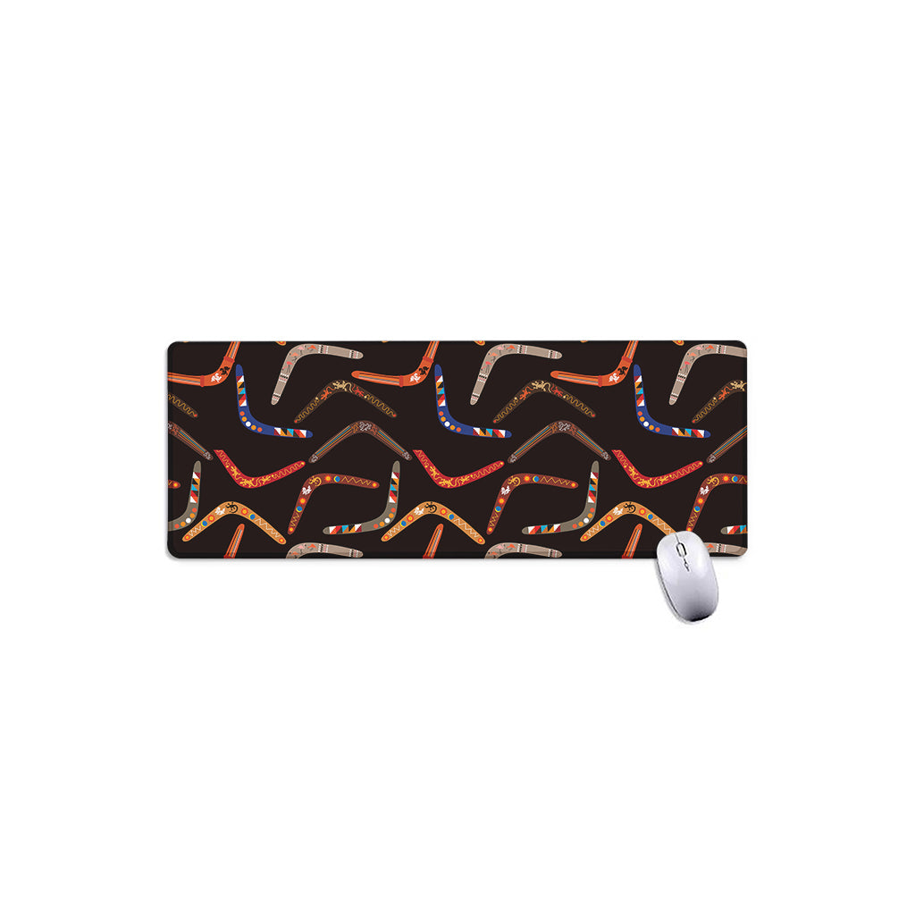 Australian Boomerang Pattern Print Extended Mouse Pad
