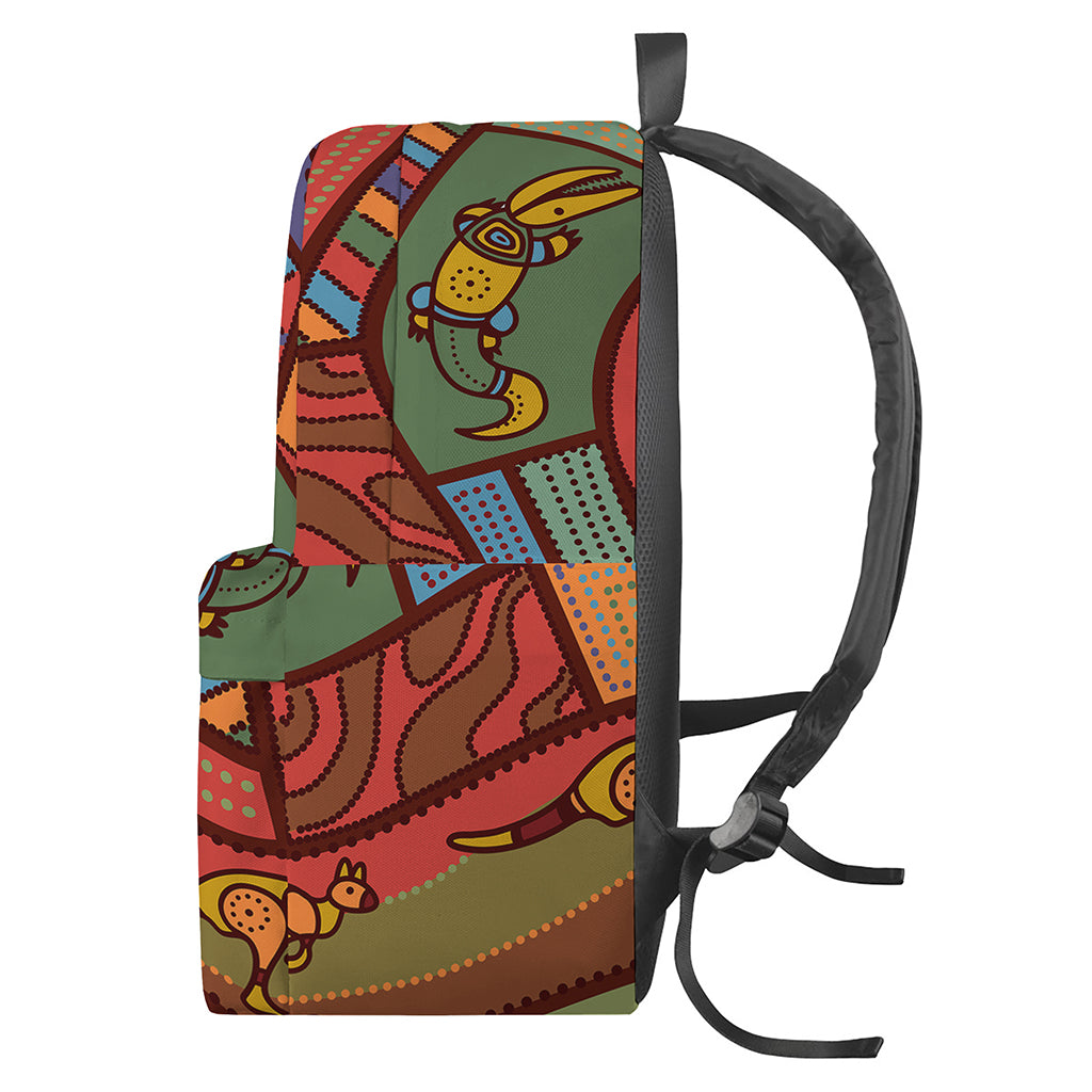 Australian Ethnic Pattern Print Backpack
