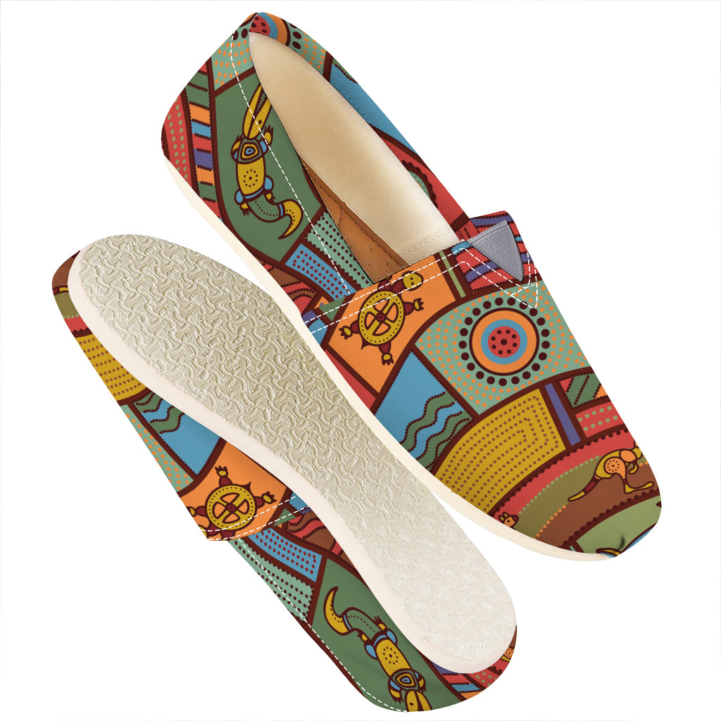 Australian Ethnic Pattern Print Casual Shoes