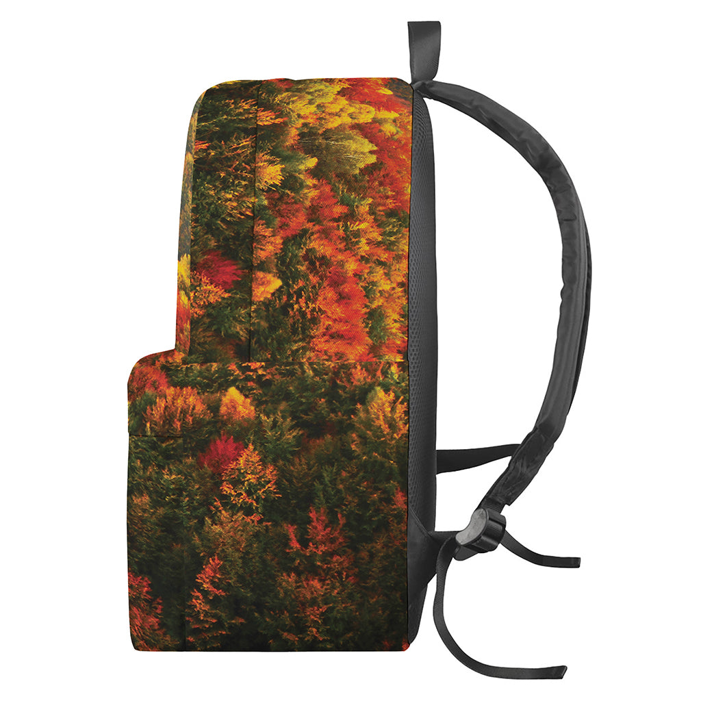 Autumn Mountain Print Backpack