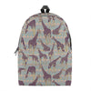 Aztec Giraffe Pattern Print Backpack