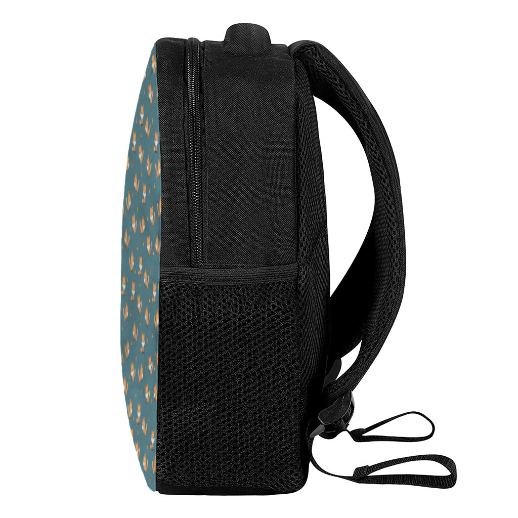 Baby Fox Pattern Print Casual Backpack