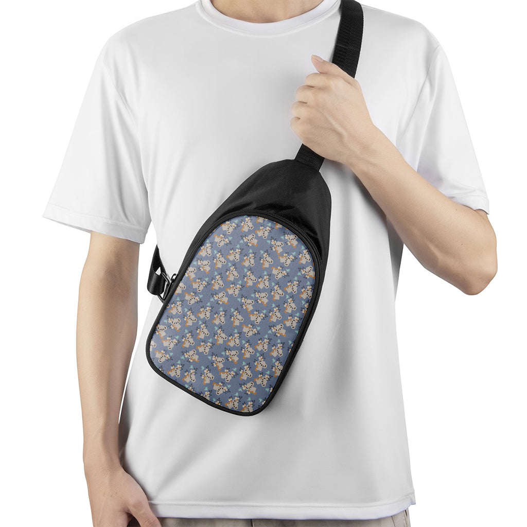 Baby Koala Pattern Print Chest Bag