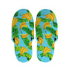 Banana Leaf Pattern Print Slippers