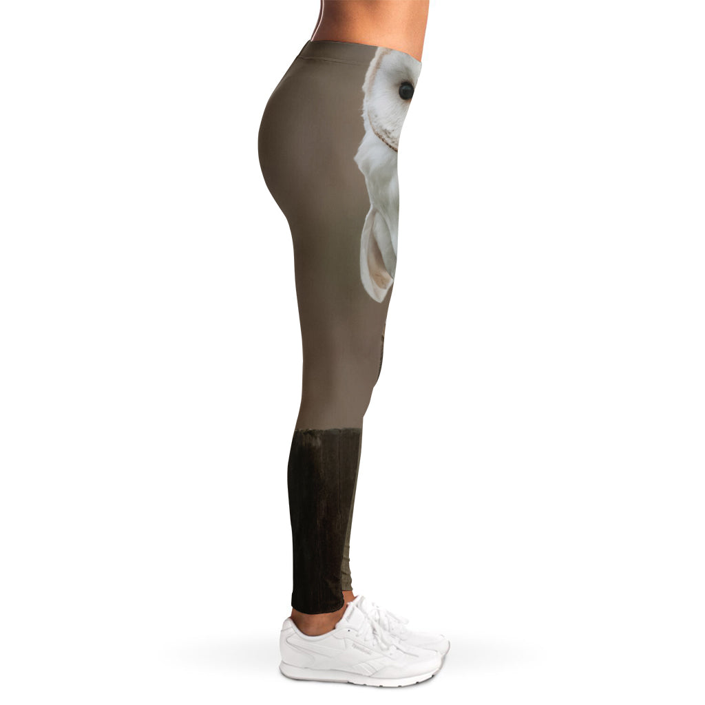 Barn Owl Print Women's Leggings