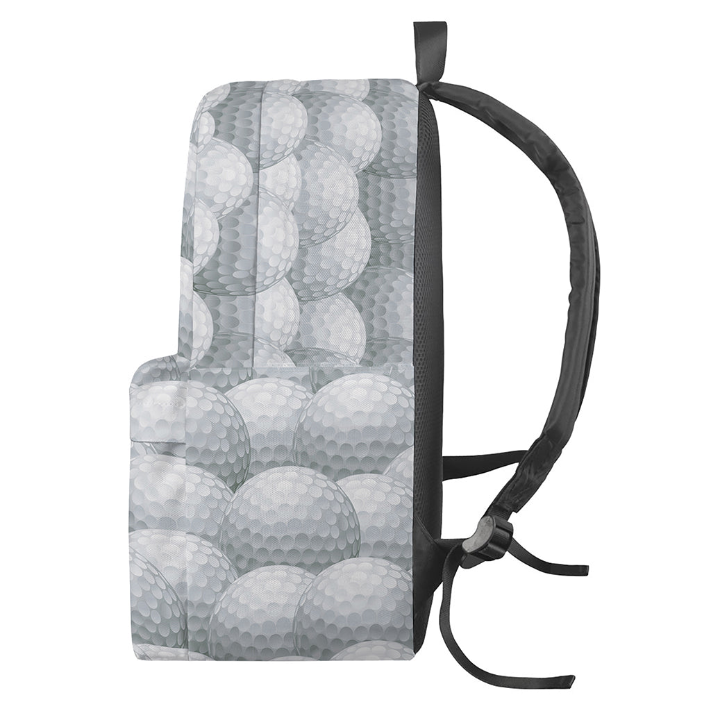 Big Golf Ball Pattern Print Backpack