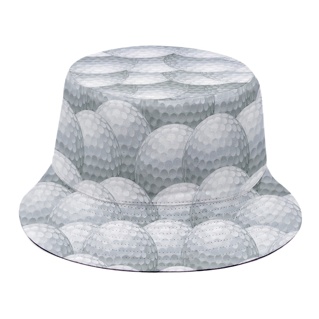 Big Golf Ball Pattern Print Bucket Hat