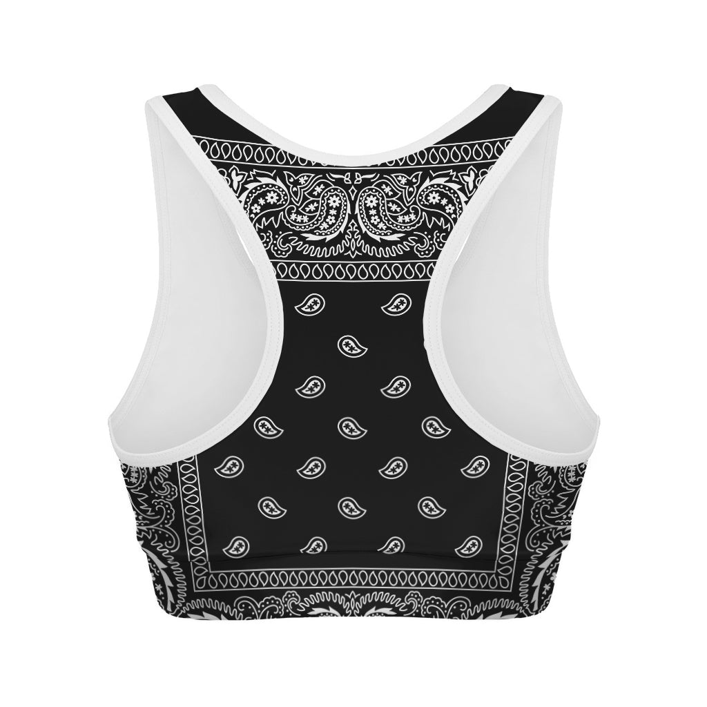 Bandana Paisley Tank Bra